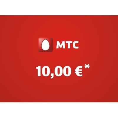 Пополнить баланс мобильного телефона МТС - Россия суммой 10,00 EUR