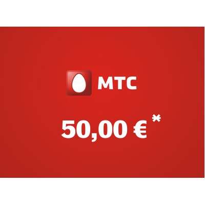 Top up balance of MTS - Russia SIM - Card with 50,00 EUR